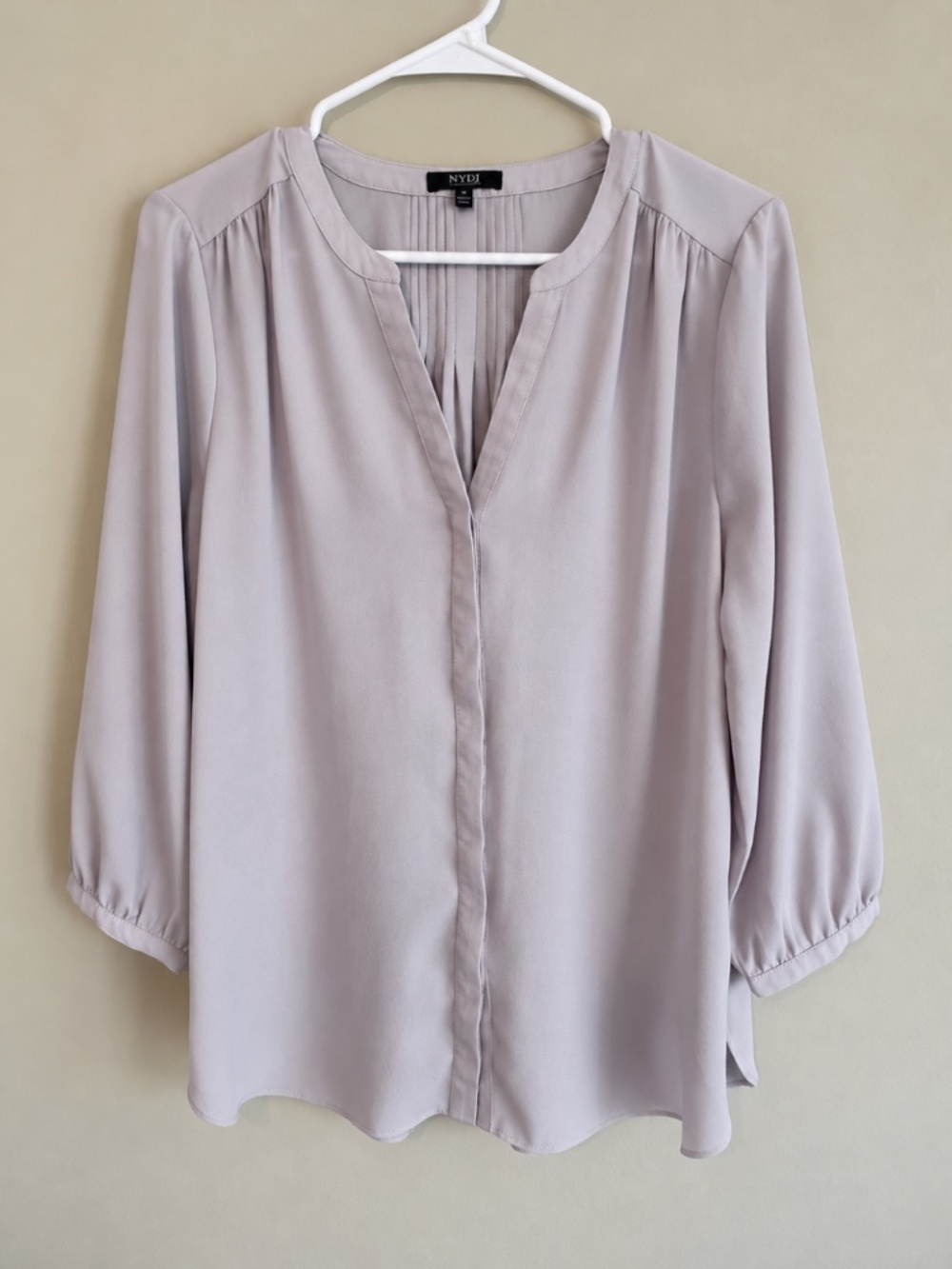 NYDJ Lavender dress shirt- S